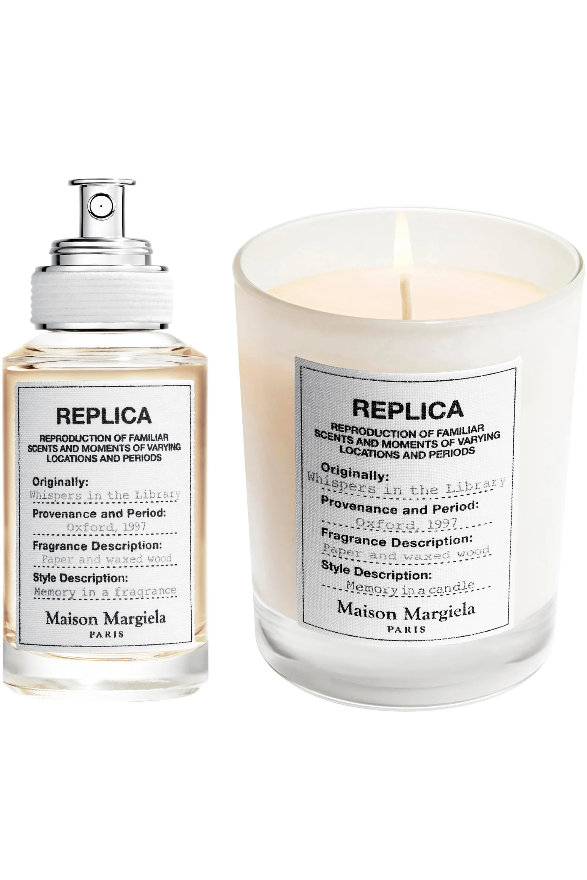 Maison Margiela REPLICA Whispers in the Library Eau De Toilette Oriental boisé-100 ml