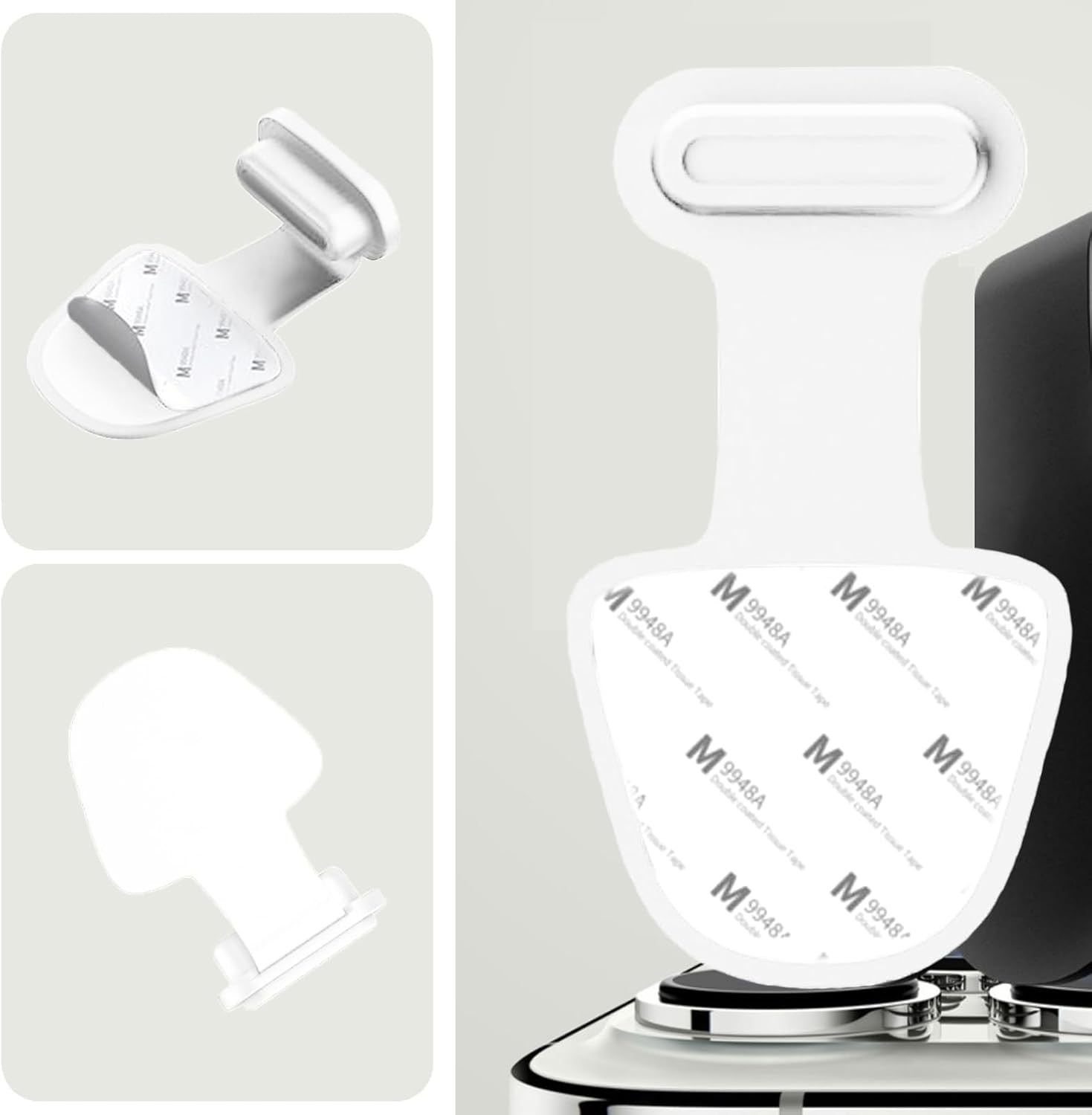 (4er Set) USB C Anti Staub Silikon Schutzstecker Anschlusskappen für Laptop / Notebook / Smartphones - Transparent