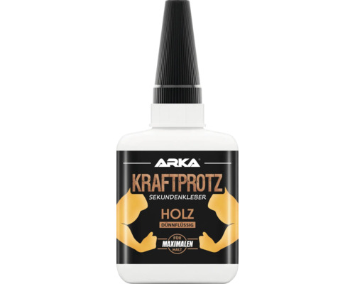 ARKA Kraftprotz Superlijm voor hout, dun, 50 g