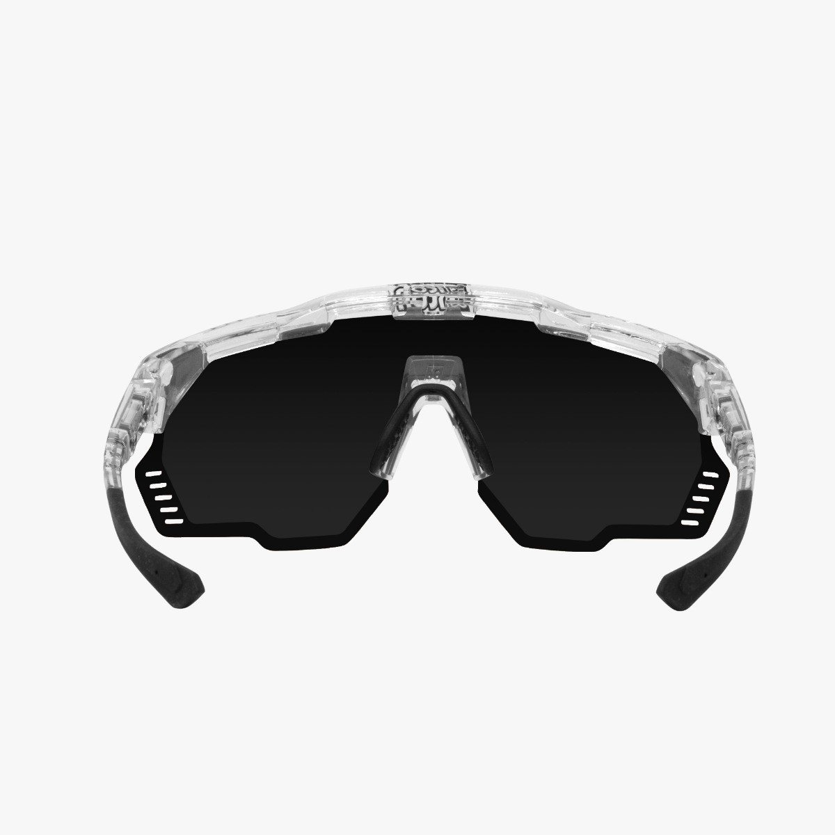 Scicon Aeroshade Kunken cykelbriller Crystal Gloss Multimirror Silver