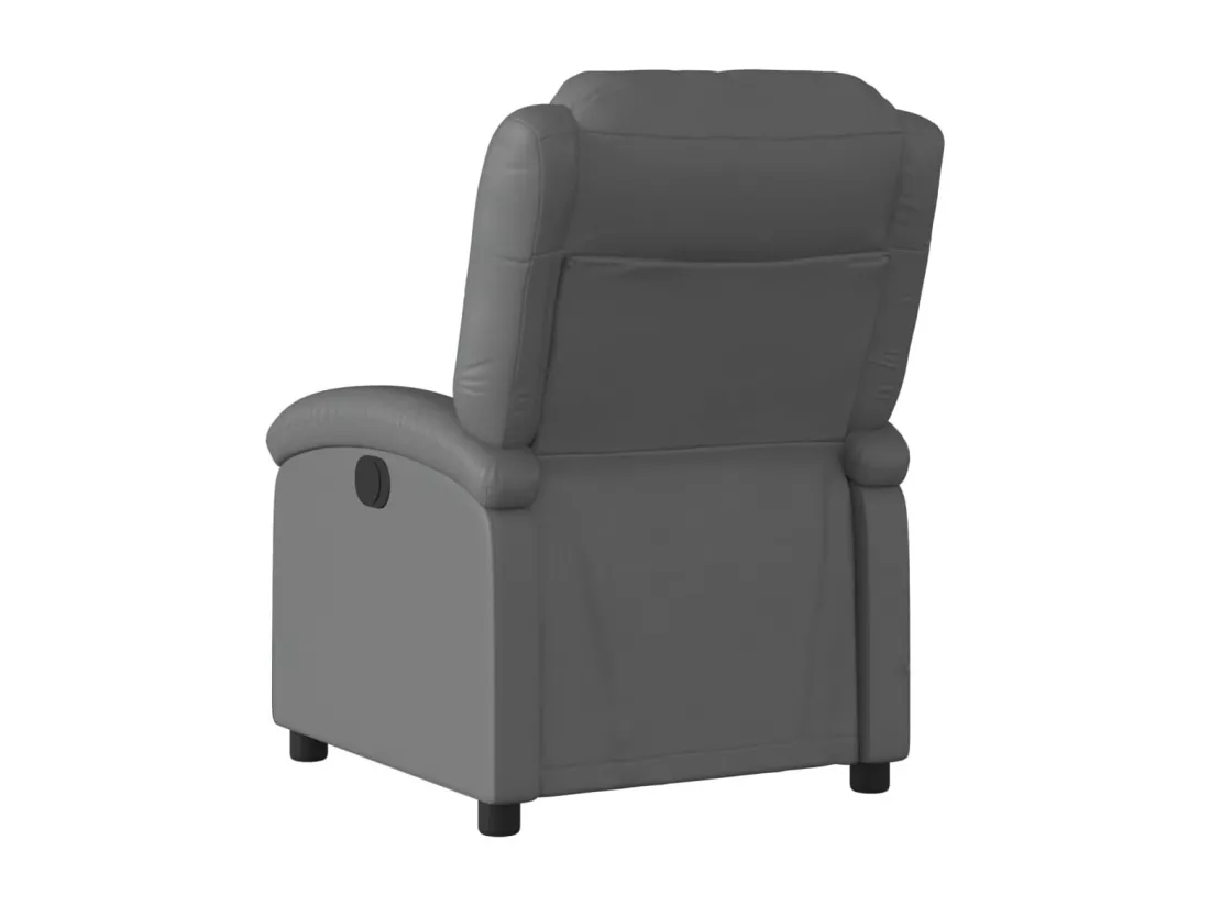 Fauteuil inclinable Gris Similicuir