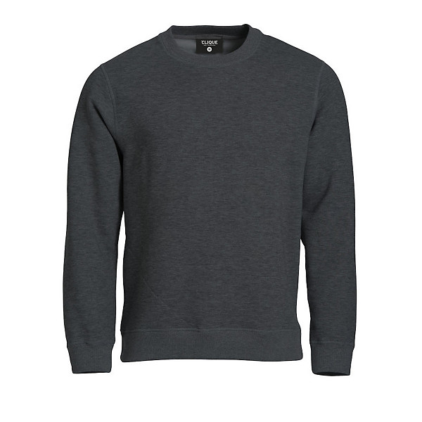 CLIQUE Sweatshirt col rond Anthracite Chiné M