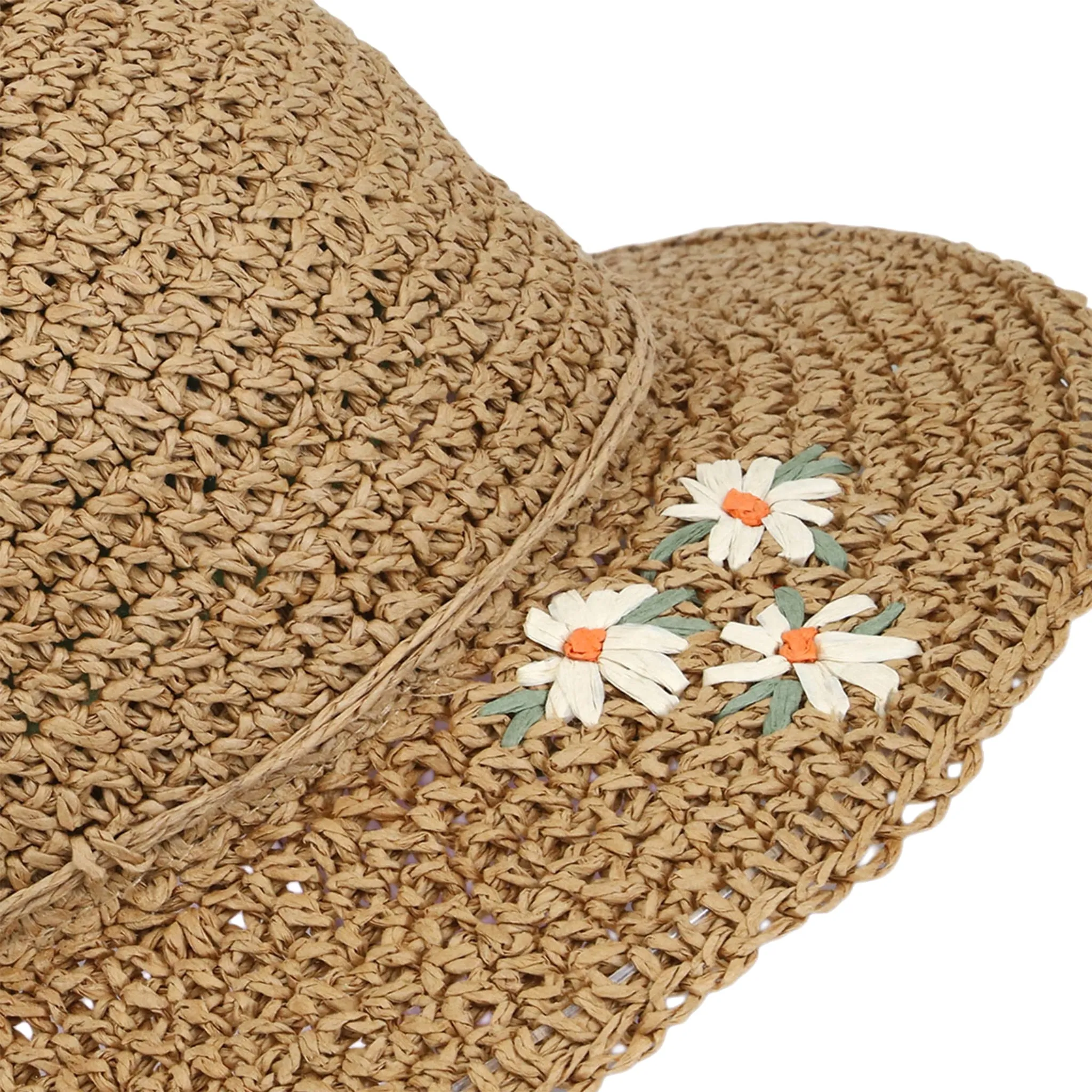 Calikids Chapeau Paille Fleur 9mois-3ans