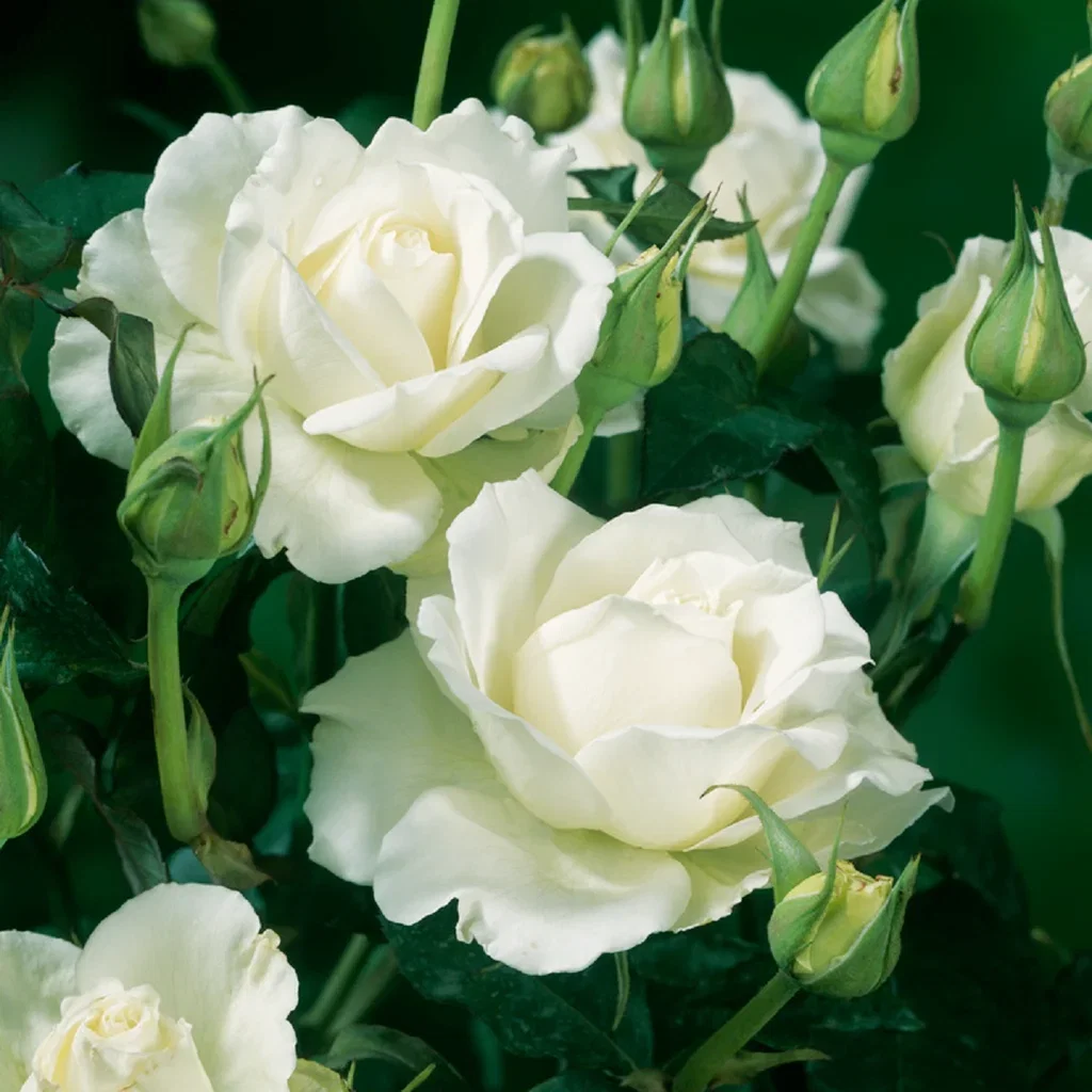 Rosa (Tehybrid-Gruppen) KAREN BLIXEN ('Poulari') Stilkrose 'Karen Blixen' Ø19 cm