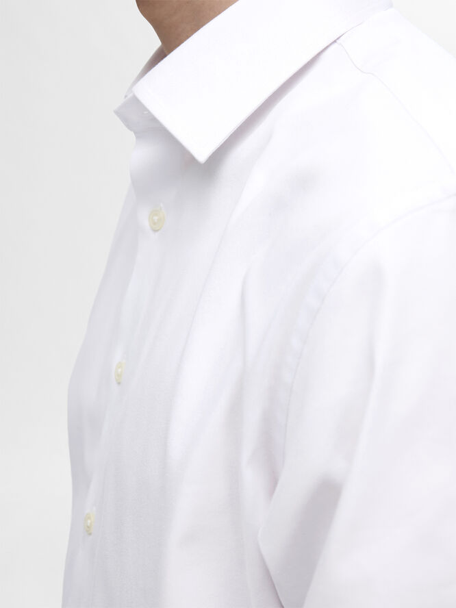 Selected Homme SLHSLIM-PERFORMANCE SHIRT LS NOOS Hvid