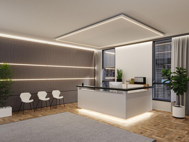 Paulmann LED-Stripe MaxLED 1000 Einzelstripe COB, 2700K, 2. LED Streifen Full-Line COB Basisset