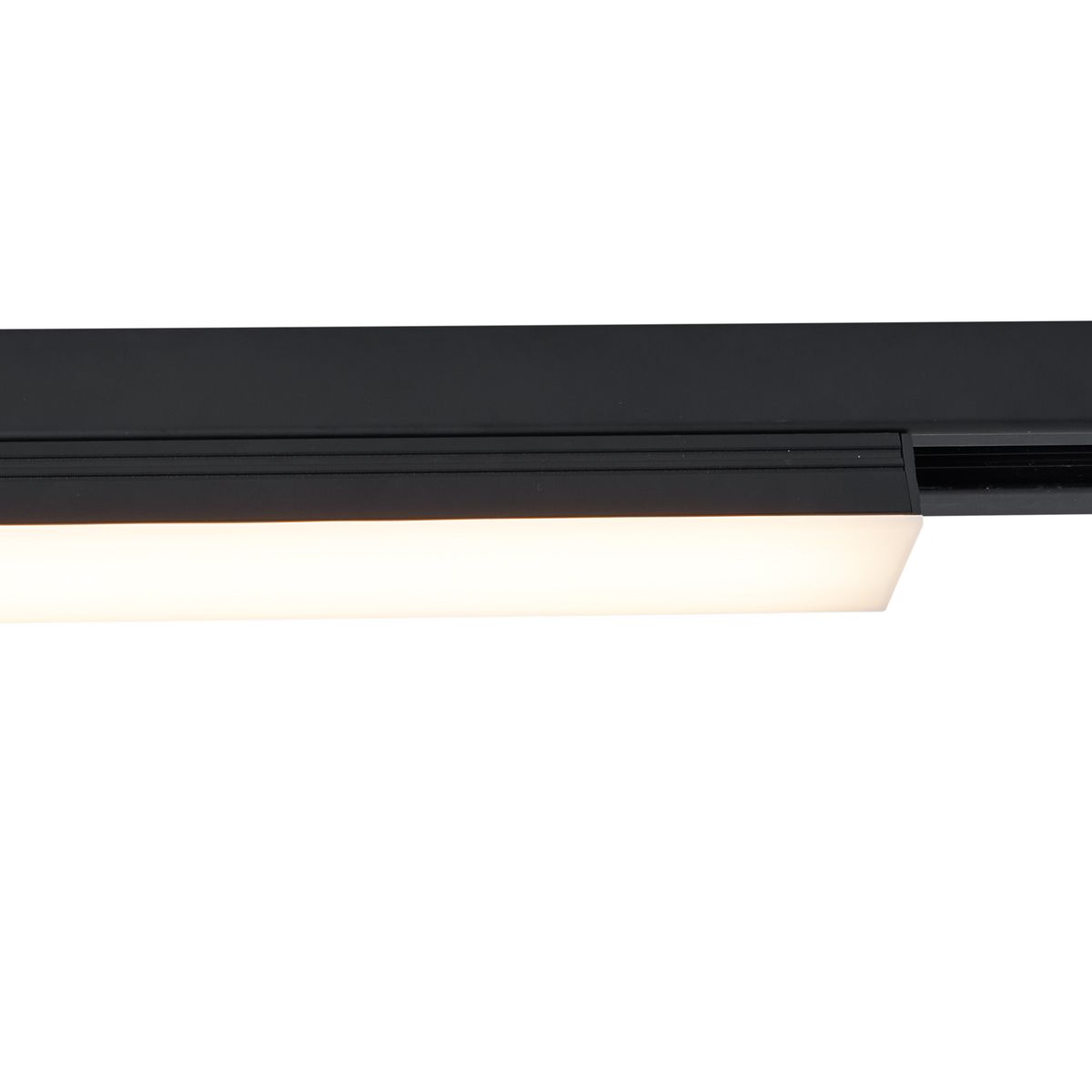 Moderne plafondlamp zwart voor railsysteem 1-fase 15W 1180 lm 2700-3800K - Iconic Tsiri