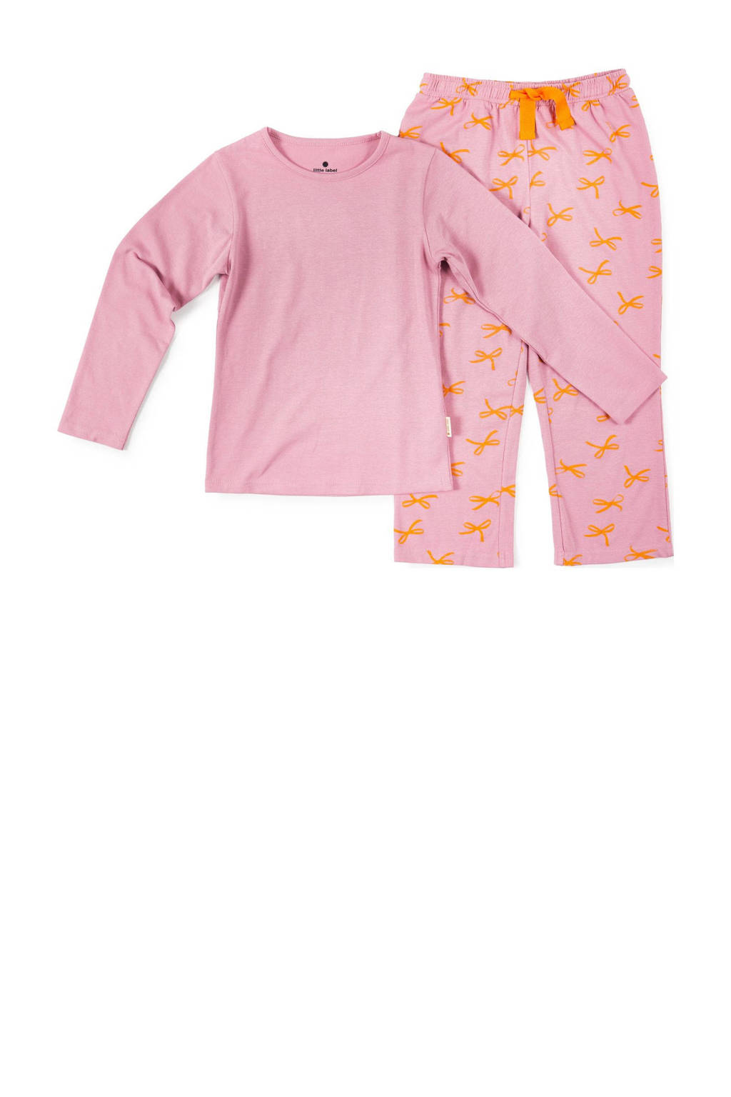 Little Label pyjama met all over print op de broek