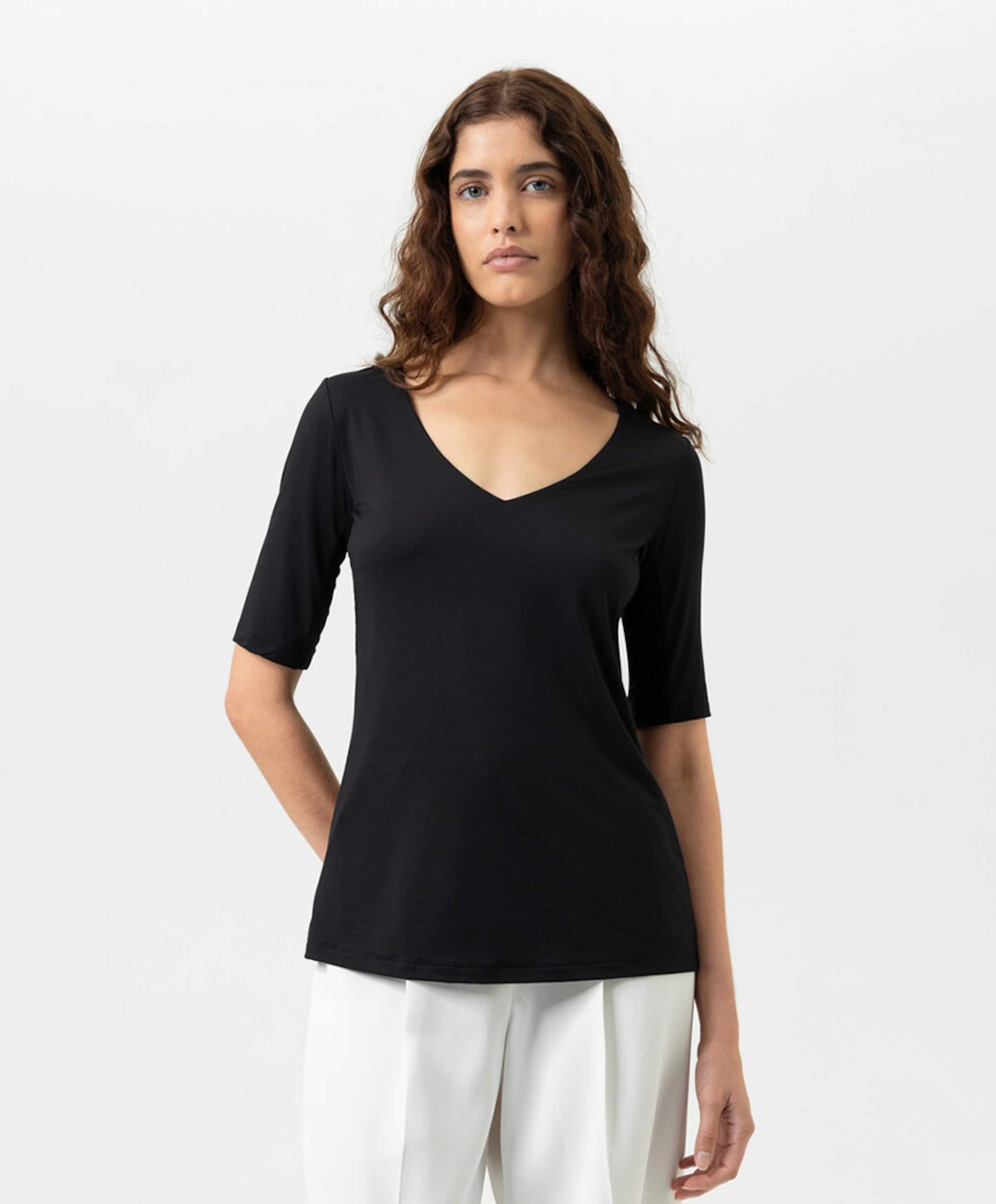 Mey Dames T-shirt zwart