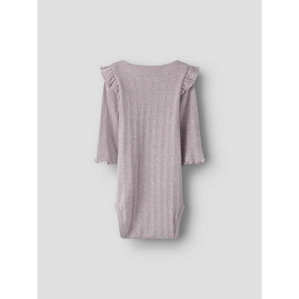 Køb Name It Lilac Marble Melange Nbfblitta Ls Body