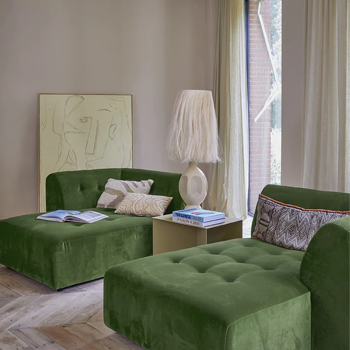 HKliving - Boho Abaca Lampenschirm, natur