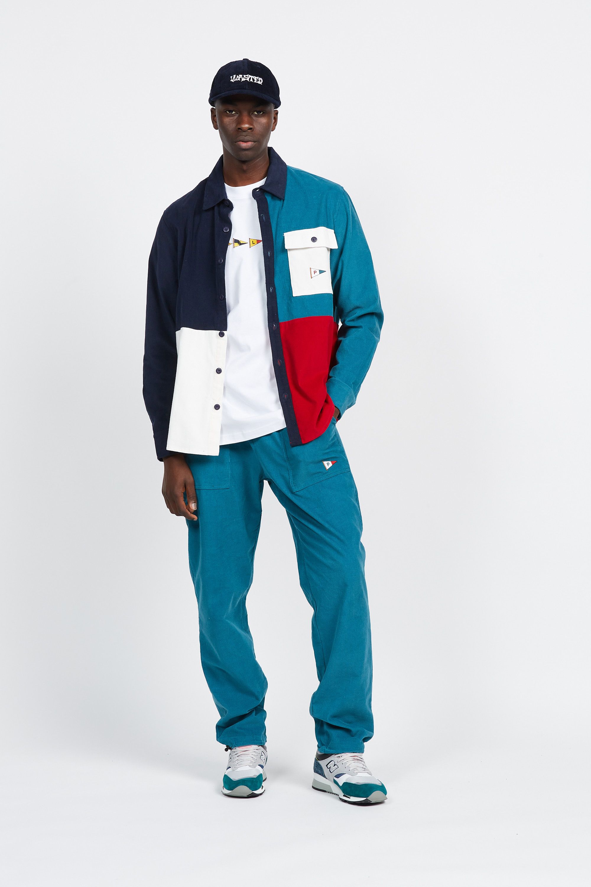 WASTED Casquette OSHIN METHOD Bleu