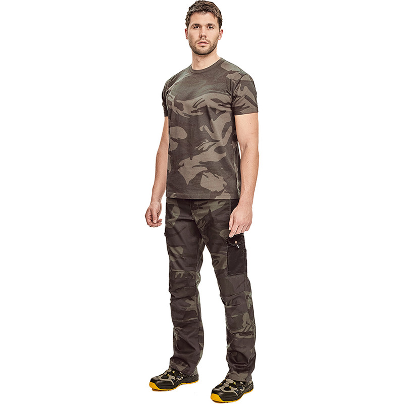 Cerva t-shirt camouflage XL groen