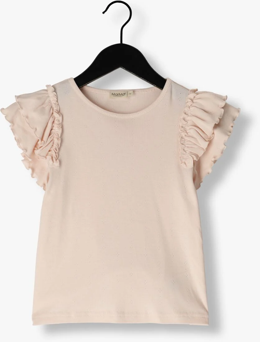 MARMAR COPENHAGEN roze marmar copenhagen t-shirt tavora frill