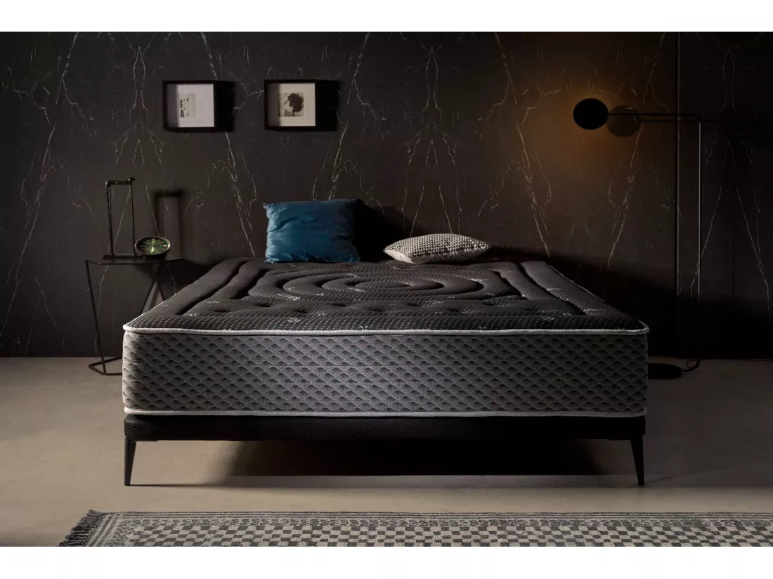 Matelas Premium Black Multizone, 27cm - 90x190 cm