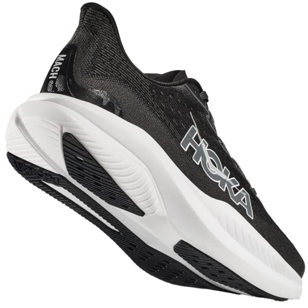 Chaussure running HOKA ONE ONE MACH 6 BLACK / WHITE