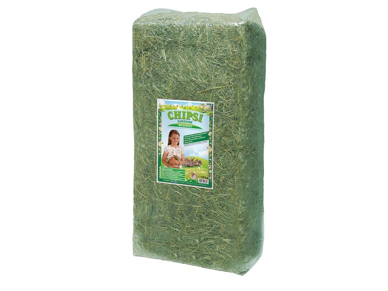 CHIPSI Wiesenheu Sunshine, 10 kg Wiesenheu für kleine Feinschmecker