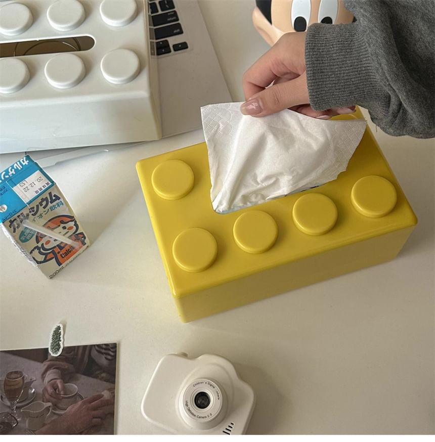 Minbrogy - Speelgoedblok Plastic Tissue Box