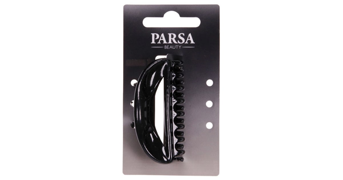 PARSA Wasserwellklammer schwarz