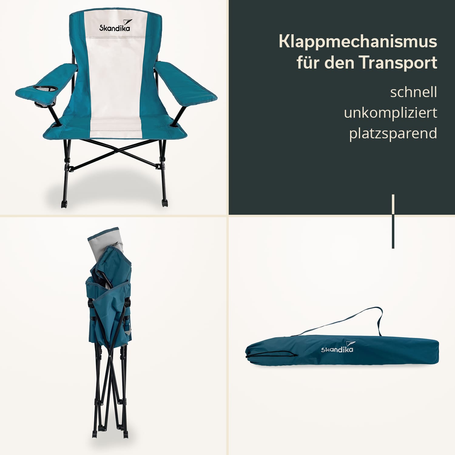 Skandika Kolari vouwstoel