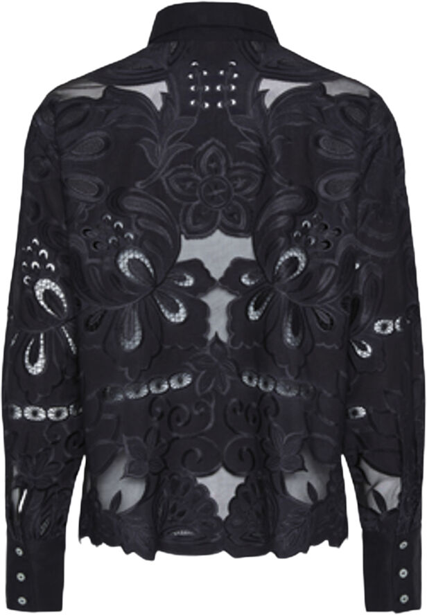 YAS YASPI LS SHIRT Sort