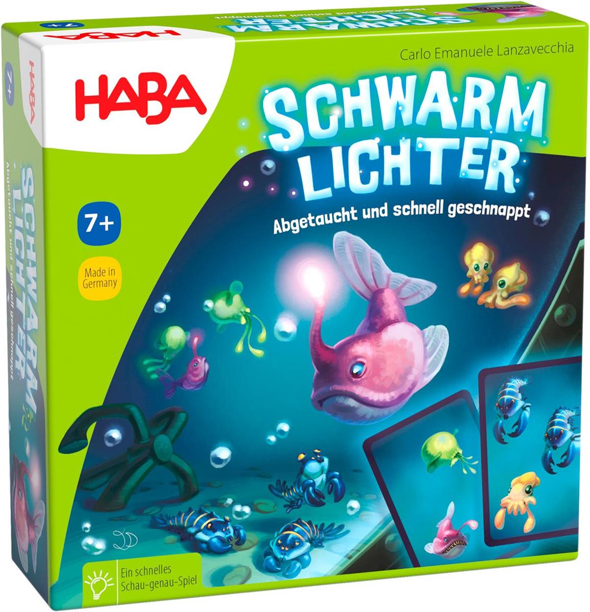 HABA Spielware Schwarmlichter - Abgetaucht und schnell geschnappt