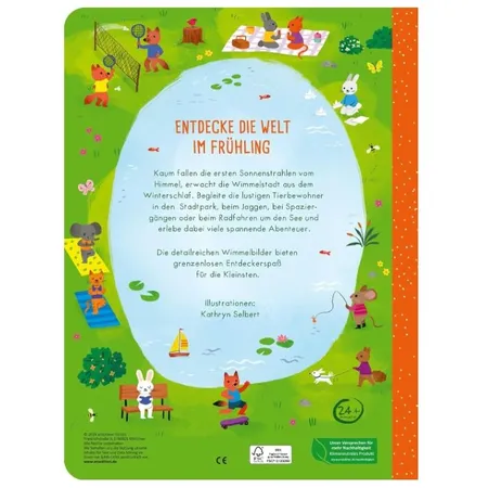 ars Edition Mein großes Wimmelbuch - Im Frühling