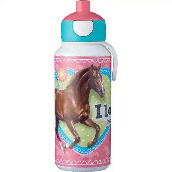 Pop-up Trinkflasche Campus My Horse, 400 ml