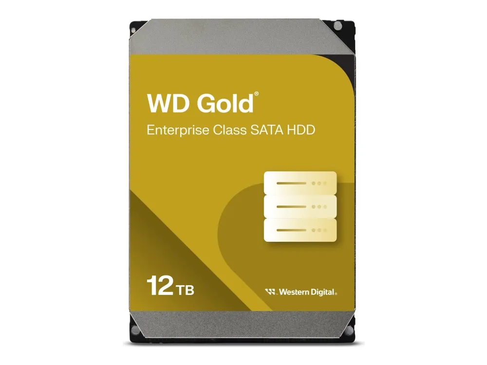WD Gold WD122KRYZ - Harddisk - Enterprise - 12 TB - intern - 3.5