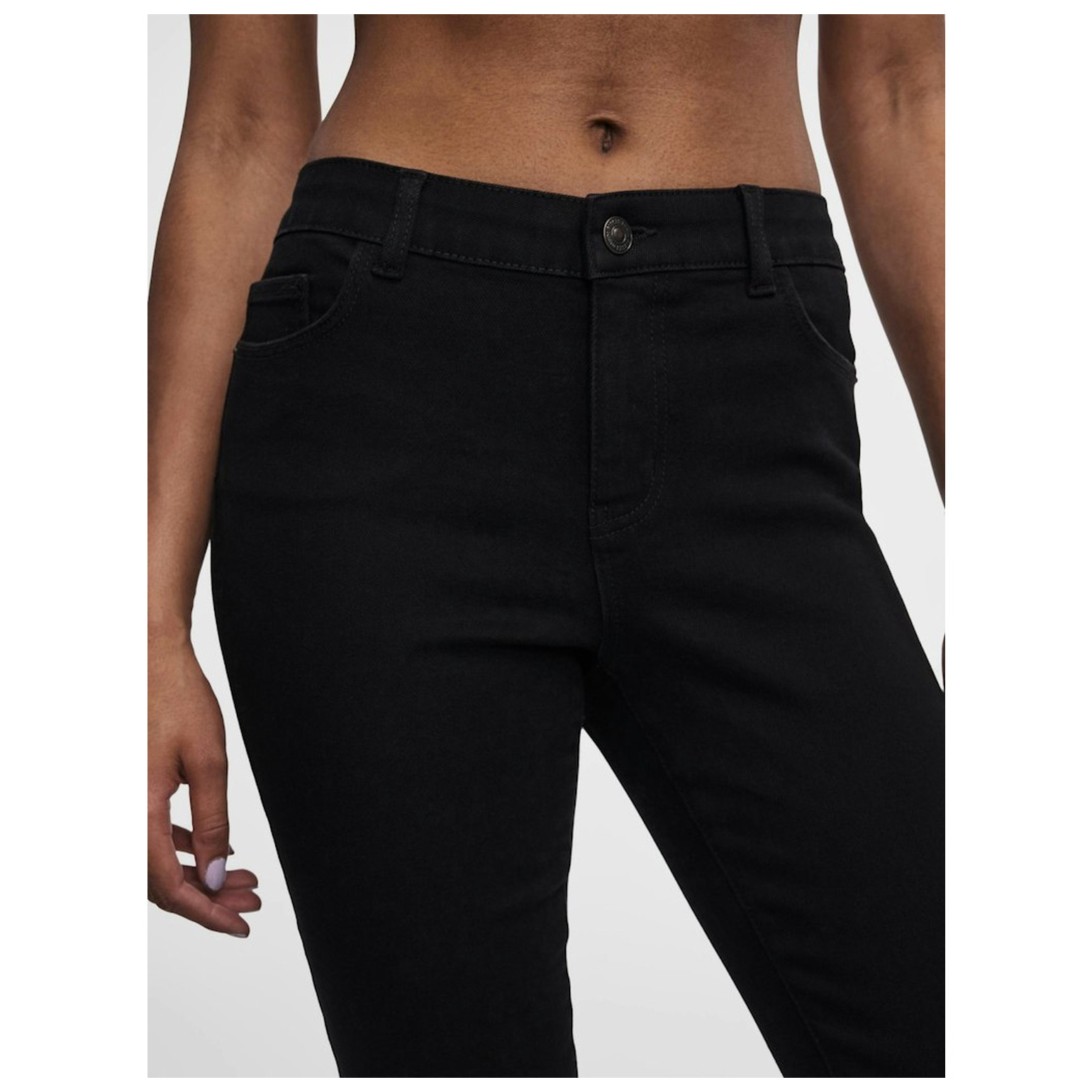 Pieces PCDANA MW SKINNY JEANS BL102 N