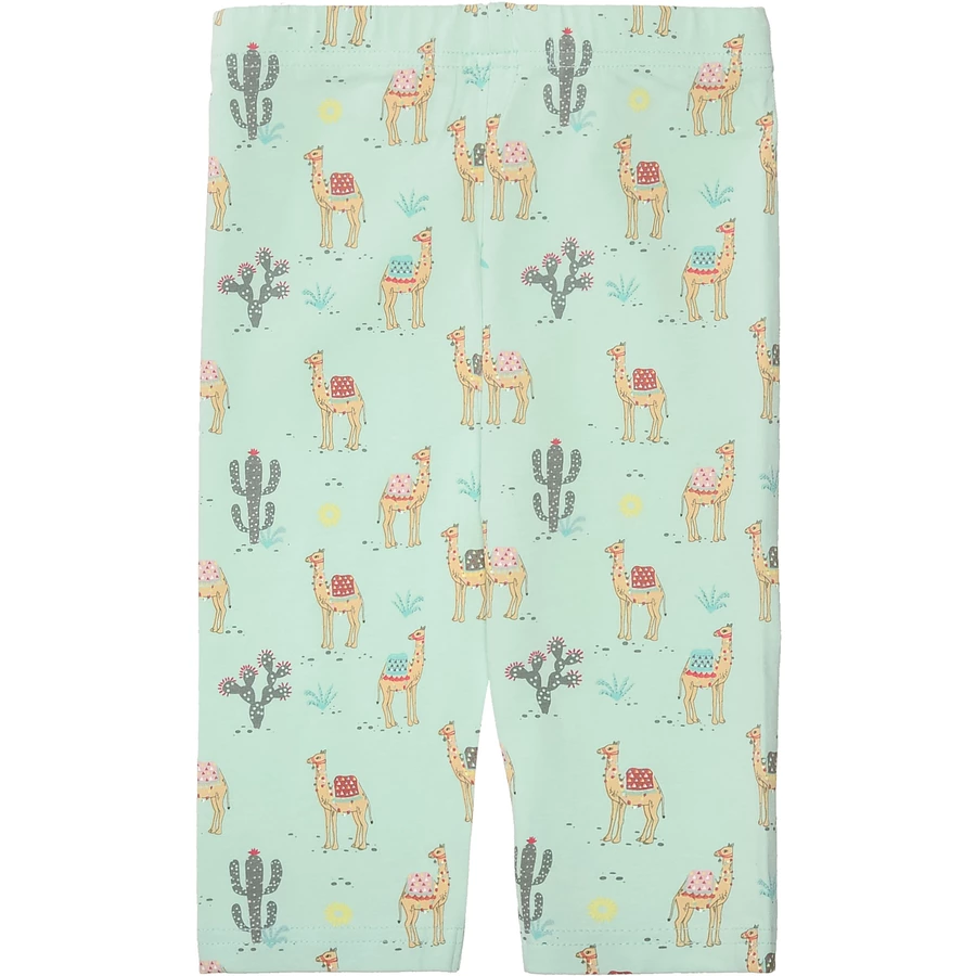 Staccato Caprileggings ice green gemustert