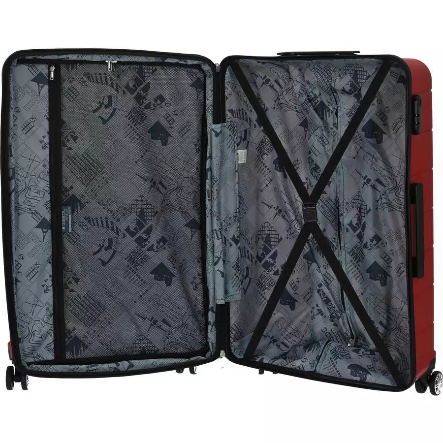 Gabol Midori - 4-Rollen-Trolley 75 cm L red