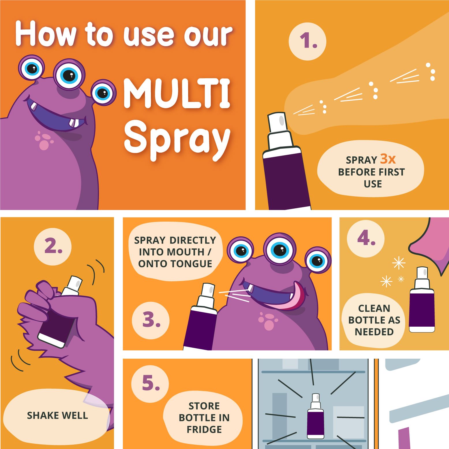 VEGAVERO Multivitamin Spray Junior