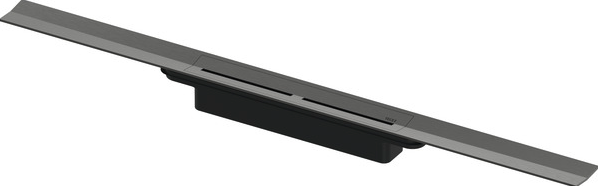 TECEdrainprofile douchegoot profielset 80cm geborsteld zwart chroom PVD