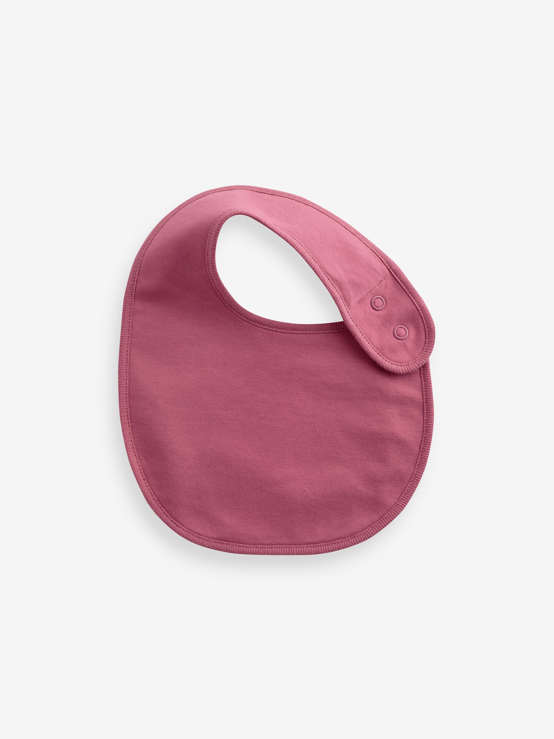 Effen roze - 5 Babyslabbetjes