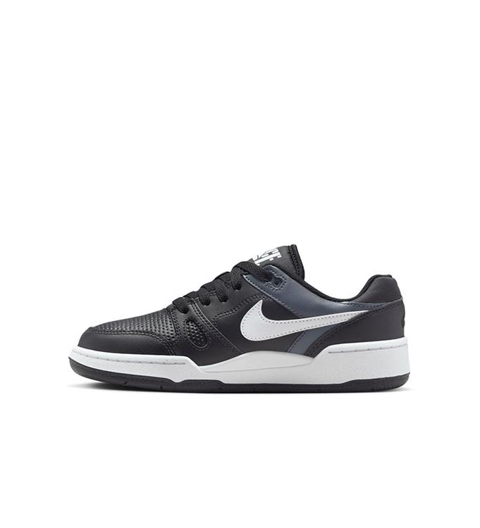 Nike Full Force Low Big Kids BLACK-WHITE-ANTHRACITE