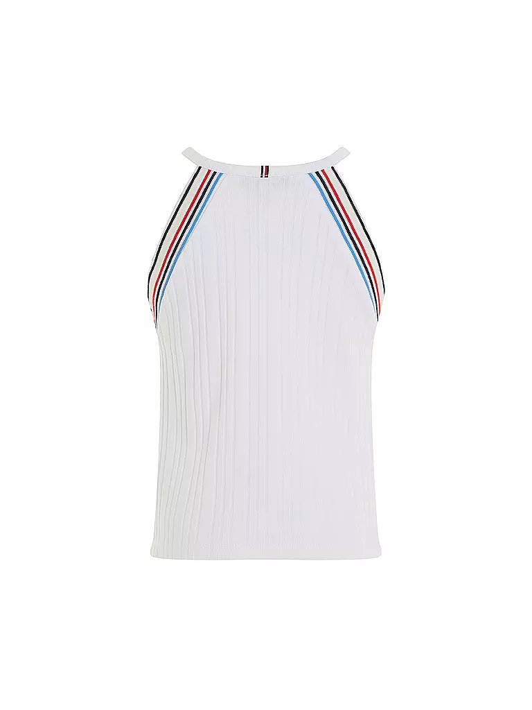 TOMMY HILFIGER Mädchen Top  weiss