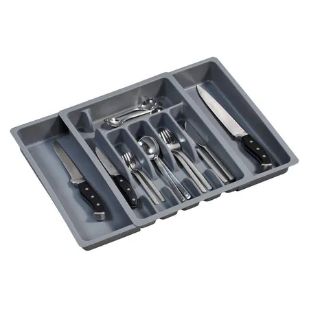 Kesper Variabler Besteckkasten, grau