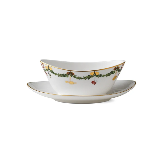 Royal Copenhagen  Stjerne Riflet sauceskål - 43 cl.