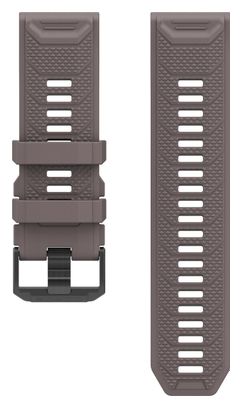 Bracelet de montre Coros 26mm Silicone Gris