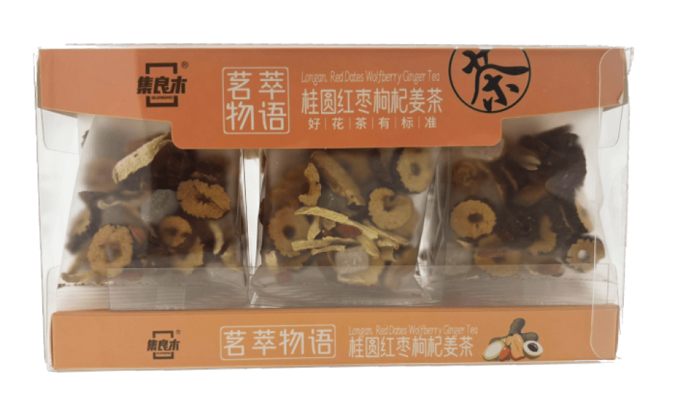 Ji Liang Mu Rode dadels Wolfberry gemberthee 144g