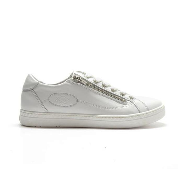 AQA Shoes A8510 velvet optic white