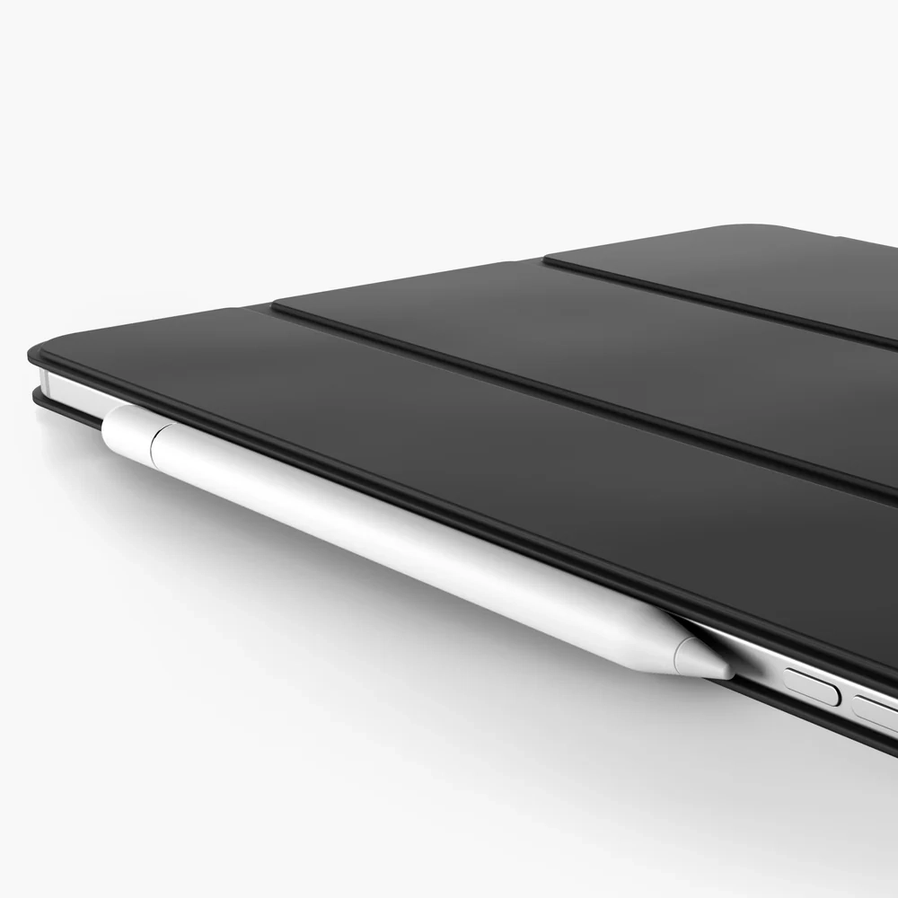 Smart Pencil Stylus mit Magnetbefestigung / Neigungssensitivität / Palm Rejection für Apple iPad (SMP00002) - Weiss