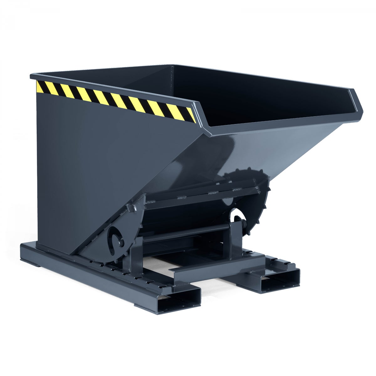 R+R Industrietechnik afrolkieper type RAM-30 770x1340x825mm 300dm³ RAL 7016 antracietgrijs