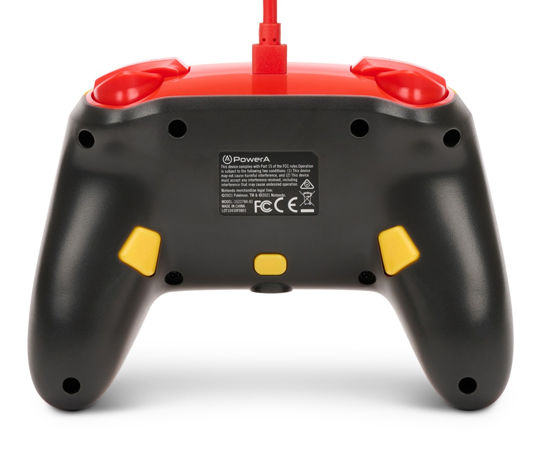 PowerA NSW ENH Wired Controller - Oran Berry Pikachu /Nintendo Switch