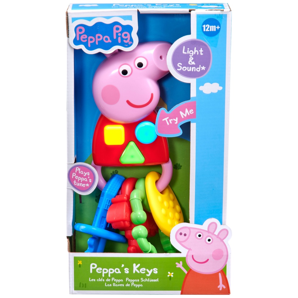 Peppa Pig Schlüssel mit Licht und Sound
