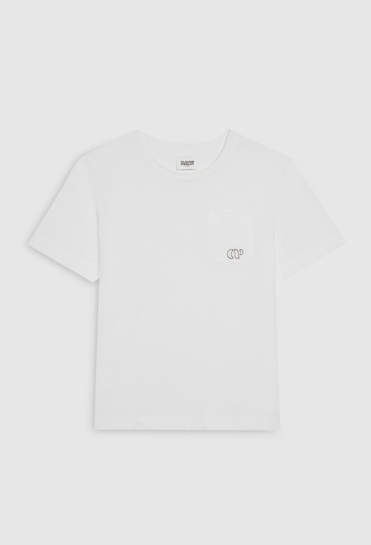 T-shirt manches courtes ecru