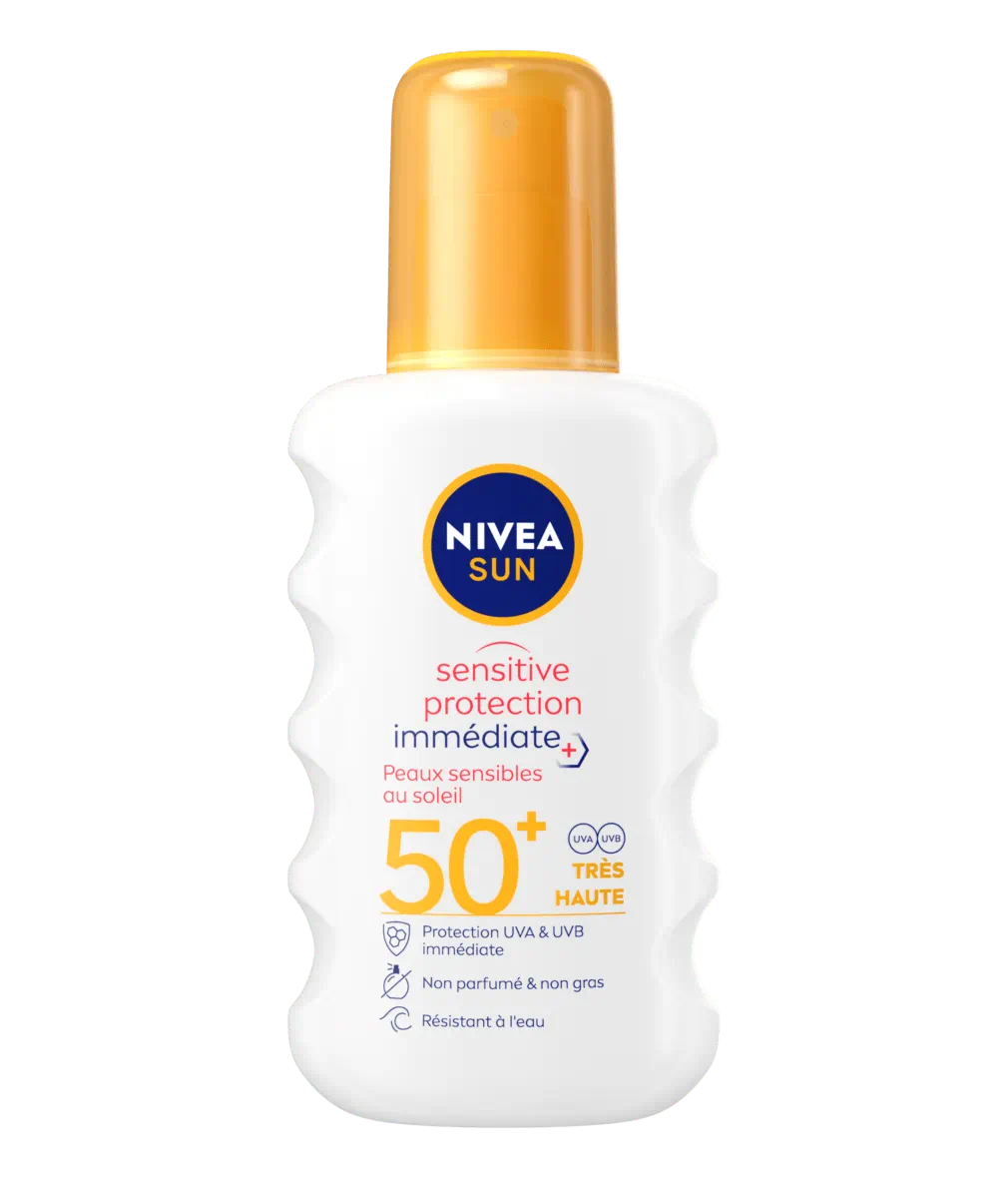 SPRAY SOLAIRE SENSITIVE PROTECTION IMMÉDIATE FPS 50