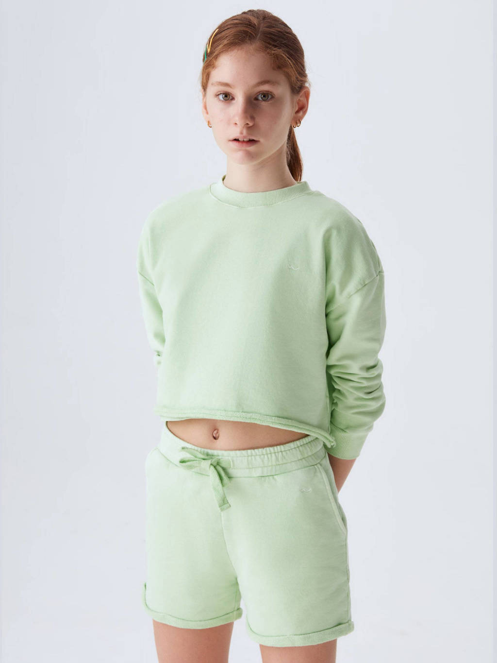 LTB sweater MEKIYI zachtgroen