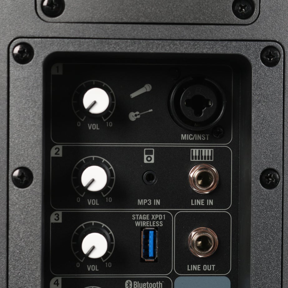 Samson Expedition XP106W draagbare luidspreker met Stage XPD1